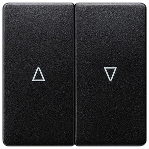   Siemens 5TG6234 redőny/zsalu billentyű, antracit (RAL7016), DELTA i-system