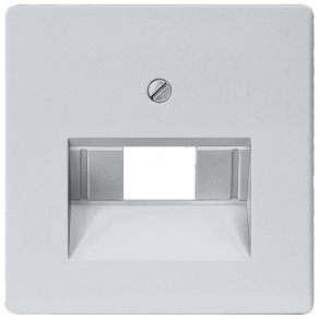   Siemens 5TG1257 1/2xRJ11/45 fedlap, Rutenbeck-hez, alumínium (RAL9006), DELTA i-system