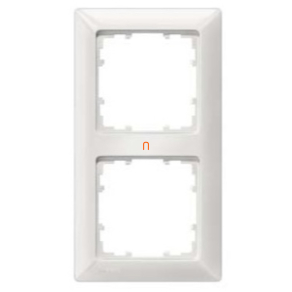   Siemens 5TG2552-0 2-es keret, titánfehér (RAL9010), DELTA line