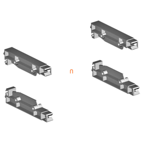   Siemens 8GK9910-0KK30 szigetelt előlap tartó, hosszú, ALPHA 400/630/1250, (4db/készlet)