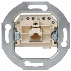   Siemens 5TG2417 1xRJ11/12/45 Cat.3 1x8 UTP aljzat, DELTA i-system