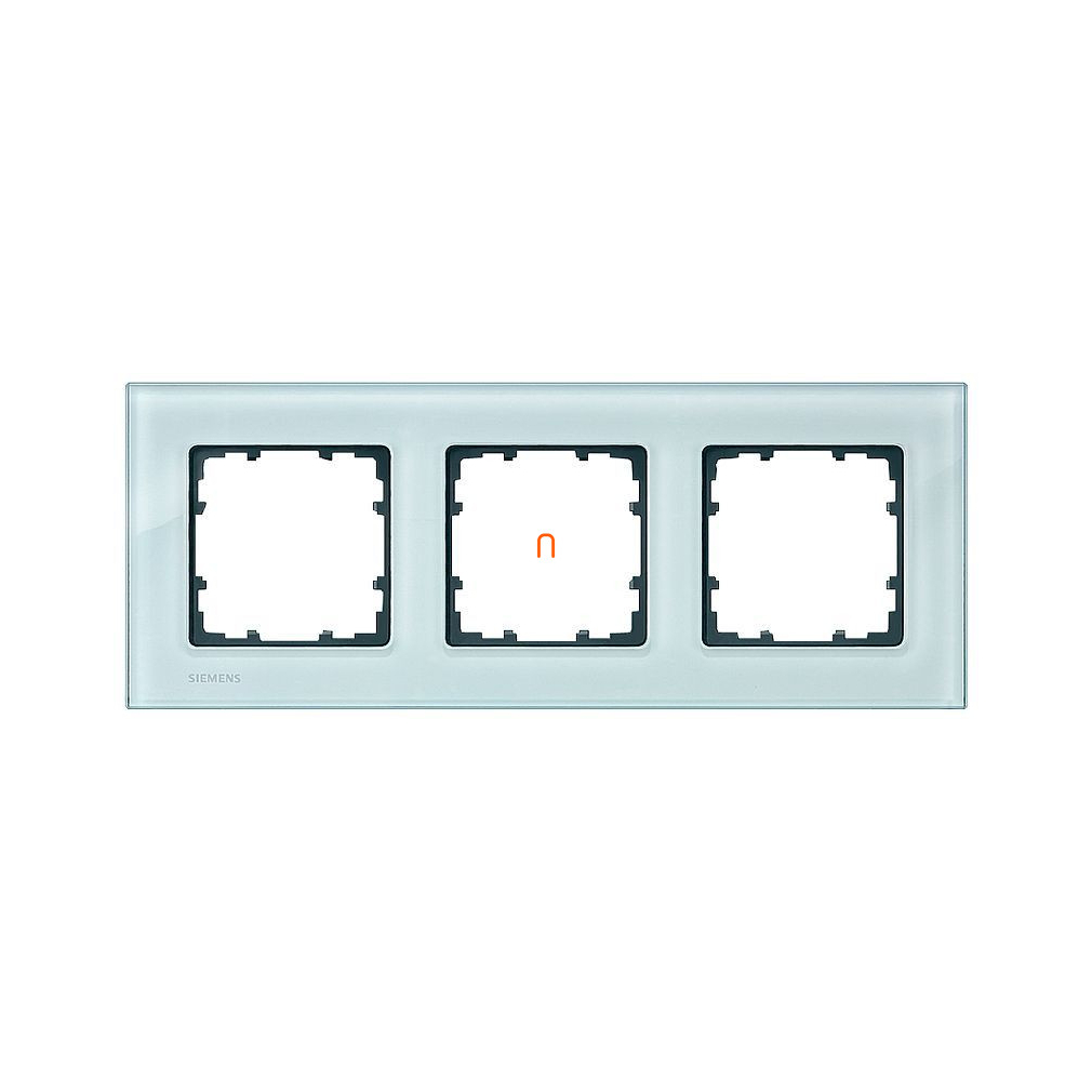 Siemens 5TG1203, 3-as keret, üveg, kristályzöld, DELTA miro