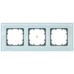  Siemens 5TG1203, 3-as keret, üveg, kristályzöld, DELTA miro