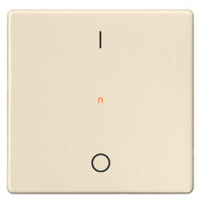   Siemens 5TG6272 billentyű I-O, krémfehér (RAL1013), DELTA i-system