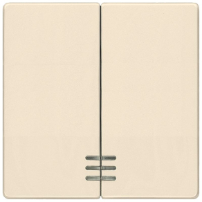   Siemens 5TG6274 csillár billentyű, fényjelzős, krémfehér (RAL1013), DELTA line