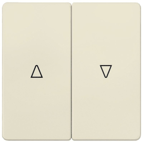   Siemens 5TG6284 redőny/zsalu billentyű, krémfehér (RAL1013), DELTA i-system