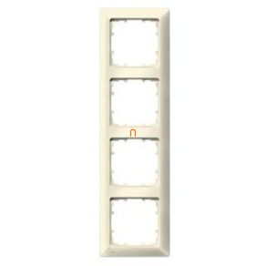   Siemens 5TG2584-0 4-es keret, krémfehér (RAL1013), DELTA line