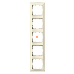   Siemens 5TG2585-0 5-ös keret, krémfehér (RAL1013), DELTA line