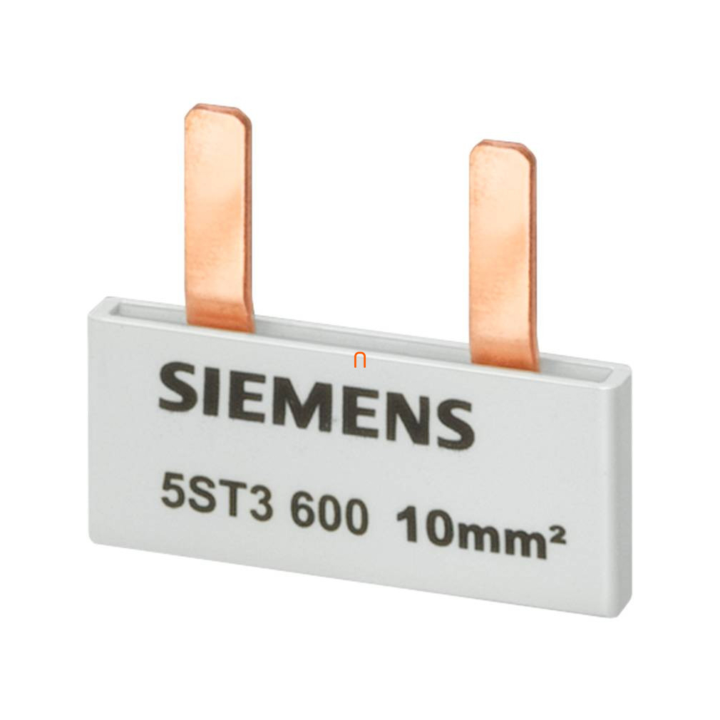 Siemens 5ST3602 tüskés sorolósín 10mm2 1F (12x1P) L210MM, teljesen szigetelt