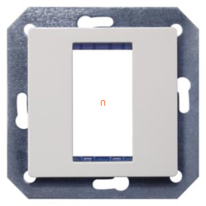   Siemens 5TG2008 fedlap 1M-os szerelvényhez, titánfehér (RAL9010), DELTA line