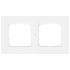   Siemens 5TG1112-0 2-es keret, titánfehér (RAL9010), DELTA miro