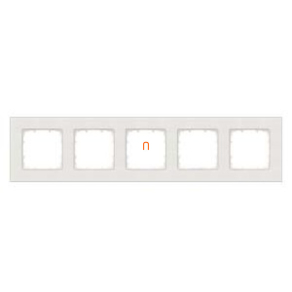   Siemens 5TG1115-0 5-ös keret, titánfehér (RAL9010), DELTA miro