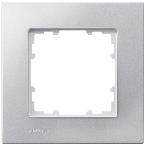   Siemens 5TG1111-1 1-es keret, alumínium (RAL9006), DELTA miro