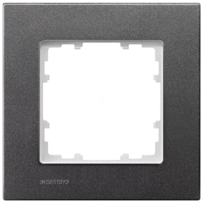 Siemens 5TG1111-2 1-es keret, antracit (RAL7016), DELTA miro