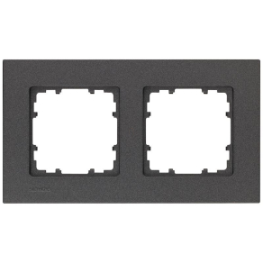 Siemens 5TG1112-2 2-es keret, antracit (RAL7016), DELTA miro