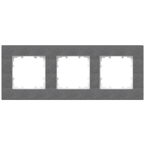 Siemens 5TG1113-2 3-as keret, antracit (RAL7016), DELTA miro
