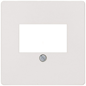   Siemens 5TG2563-2 TAE és hangszóró fedlap, titánfehér (RAL9010), DELTA i-system