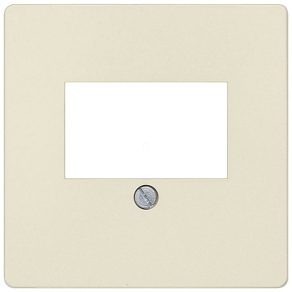   Siemens 5TG2593-2 TAE és hangszóró fedlap, krémfehér (RAL1013), DELTA line