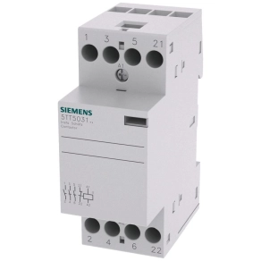   Siemens 5TT5831-0 moduláris kontaktor, 25A/400VAC, 3NO+1NC, 230VAC tekercs