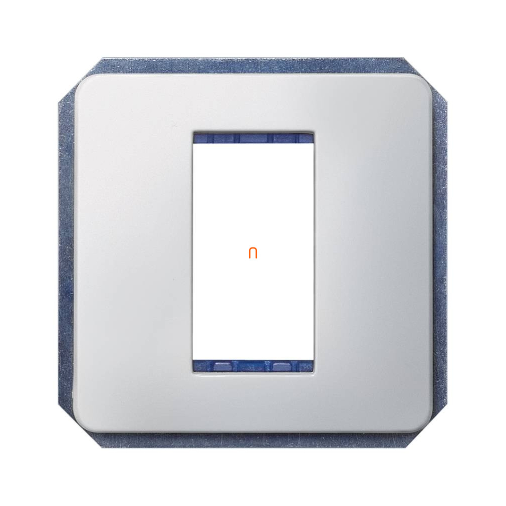 Siemens 5TG2094 tartókeret, 1 modul, alumínium (RAL9006), DELTA i-system