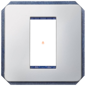   Siemens 5TG2094 tartókeret, 1 modul, alumínium (RAL9006), DELTA i-system