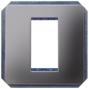   Siemens 5TG2096 tartókeret, 2 modul, antracit (RAL7016), DELTA i-system