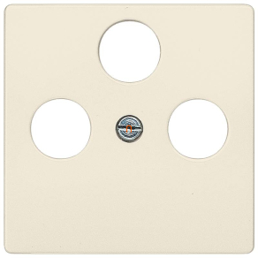   Siemens 5TG2528-2 antenna fedlap, 3 nyílás, krémfehér (RAL1013), DELTA i-system