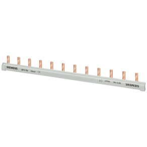  Siemens 5ST3764 tüskés sorolósín 10mm2 1F (1+N-hez), szürke, L1016MM