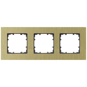   Siemens 5TG1123-3 3-as keret, oxidsárga alumínium, DELTA i-system