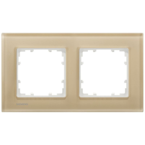 Siemens 5TG1202-4 2-es keret, üveg, homok, DELTA miro