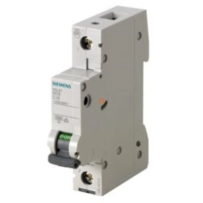 Siemens kismegszakító 1P C 63A 6kA (5SL6163-7)
