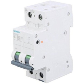 Siemens kismegszakító 2P C 10A 6kA (5SL6210-7)