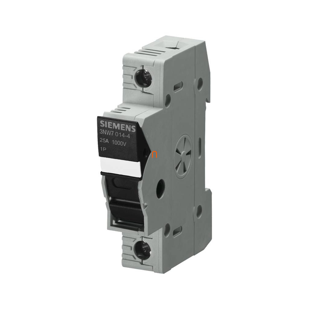 Siemens 3NW7014-4 bizt. tartó, 1P, 10x38, kompakt, (max. 30A)