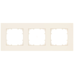   Siemens 5TG1113-3 3-as keret, krémfehér (RAL1013), DELTA miro