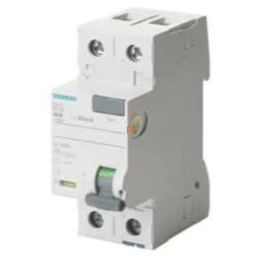 Siemens 5SV3312-6 FI-relé 25A 2P 30mA, A típus