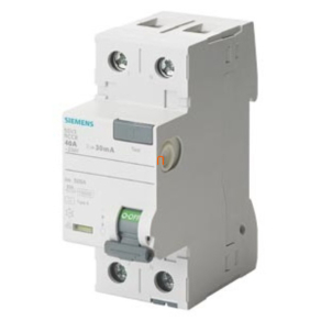 Siemens 5SV3314-6 FI-relé 40A 2P 30mA, A típus