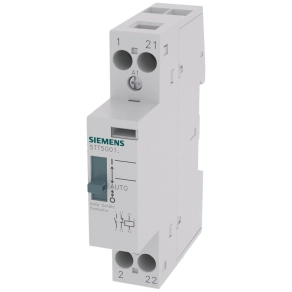   Siemens 5TT5001-6 moduláris kontaktor, 20A/230VAC, 1NO+1NC, 230VAC/220VDC tekercs