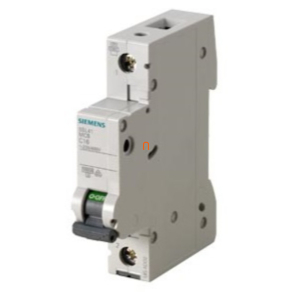 Siemens kismegszakító 1P C 4A 10kA (5SL4104-7)