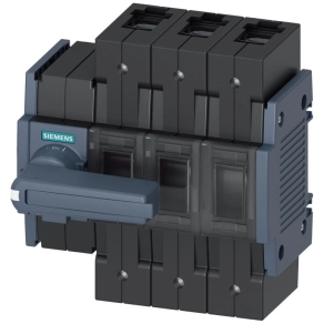   Siemens 3KD3232-2NE10-0 szakaszolókapcsoló 3P 125A, baloldali működtetés, kengyeles csatlakozó