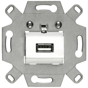 Siemens 5TG2022-1 USB A 2.0 aljzat, szürke, DELTA i-system