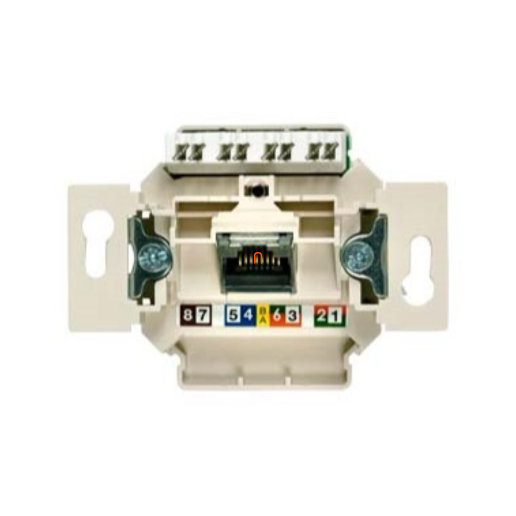 Siemens 5TG2027-1 1xRJ45 Cat.6a UTP aljzat, DELTA i-system