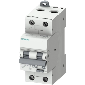   Siemens 5SU1326-7FP16 áramvédős kismegszakító, 2C, 16A, 6kA, 30mA, A típus