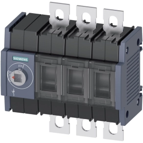   Siemens 3KD3830-0NE10-0 szakaszolókapcsoló 3P 250A, baloldali működtetés, kengyeles csatlakozó
