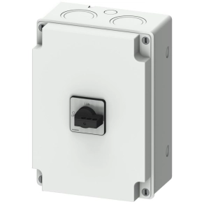   Siemens 3LD2886-2GP21 BE-KI kapcsoló, 3P, 125A, +1NO+1NC, tokozott, fekete