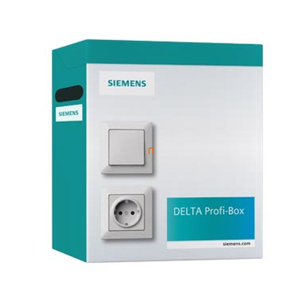 Siemens 5UB1511-0KA szakmai dugalj csomag (100 db 5UB1511), titánfehér (RAL9010), DELTA i-system
