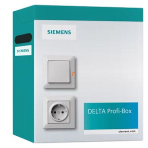   Siemens 5UB1511-0KA szakmai dugalj csomag (100 db 5UB1511), titánfehér (RAL9010), DELTA i-system