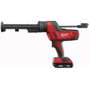   Milwaukee M18 tömítőanyag-és ragasztópisztoly 310ml kartustartó, 1x2.0Ah akkumulátorral, töltővel, táskával C18 PCG/310C-201B 4933441310