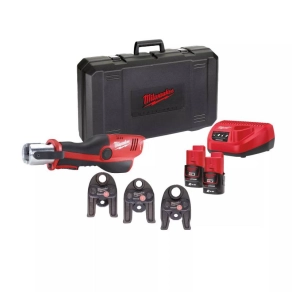   Milwaukee M12 hidraulikus prés 3db TH-profilú préspofával M12 HPT-202C TH-KIT 4933443105