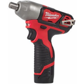   Milwaukee M12 Szuperkompakt ütvecsavarozó 1/2 colos, 2x2.0Ah akkuval, töltővel, kofferrel M12 BIW12-202C 4933447133