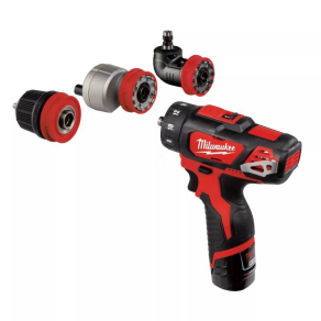   Milwaukee M12 Szuperkompakt fúrócsavarozó szett 2x2.0Ah akkumulátorral, töltővel M12 BDDX KIT-202 4933447836
